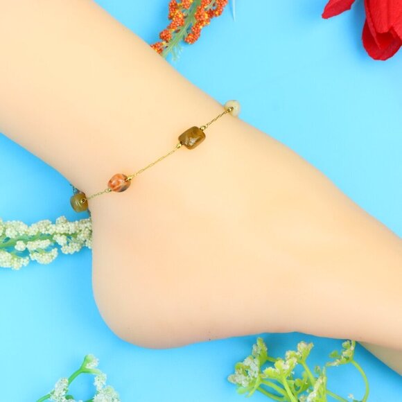 Elegant Handmade Anklet – Perfect for Women & Girls | Ideal Gift Option, DYC1619 - Picture 9 of 11